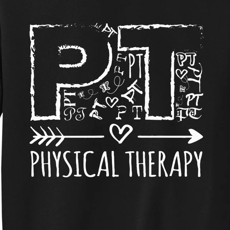 Aesthetic design PT Physical Therapy Tall Sweatshirt