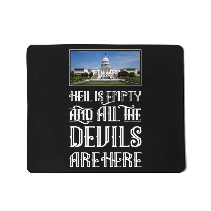 Antigovernment Defund Politicians And Washington Political Mousepad