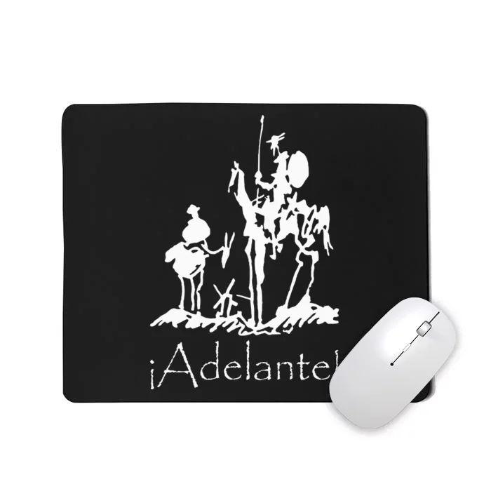 ¡Adelante! Don Quixote Sancho Panza Mousepad