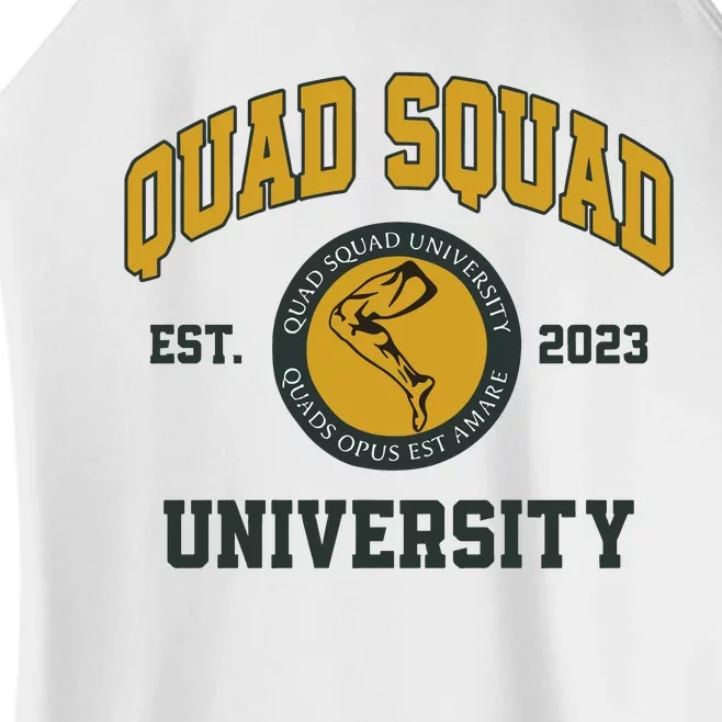 Aj Dillon Quad Squad University Women’s Perfect Tri Rocker Tank