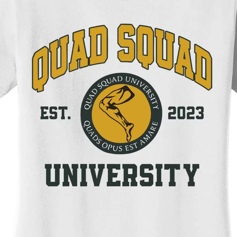 Aj Dillon Quad Squad University Women's T-Shirt