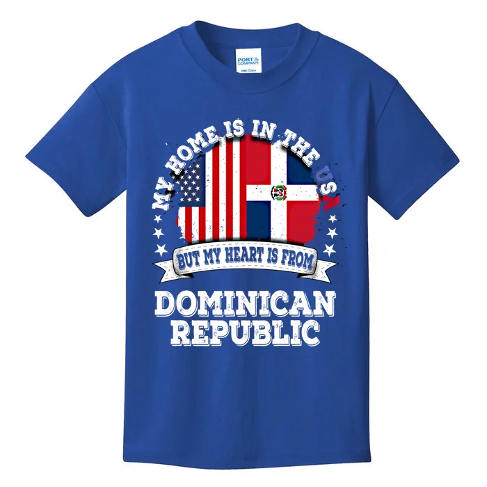 American Dominican Republic Flag Gift Kids T-Shirt