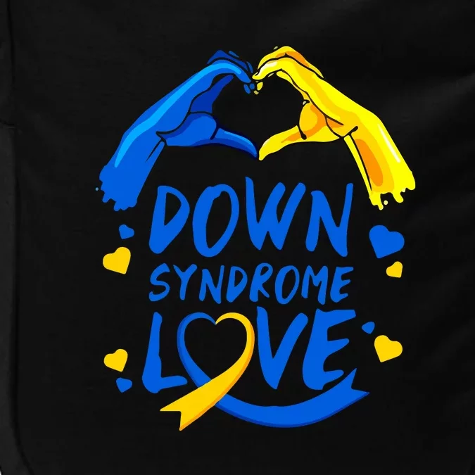 Awareness Down Right Perfect World Down Syndrome Day Gift Impact Tech Backpack