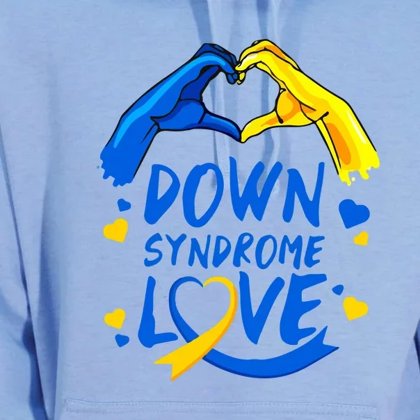 Awareness Down Right Perfect World Down Syndrome Day Gift Unisex Surf Hoodie