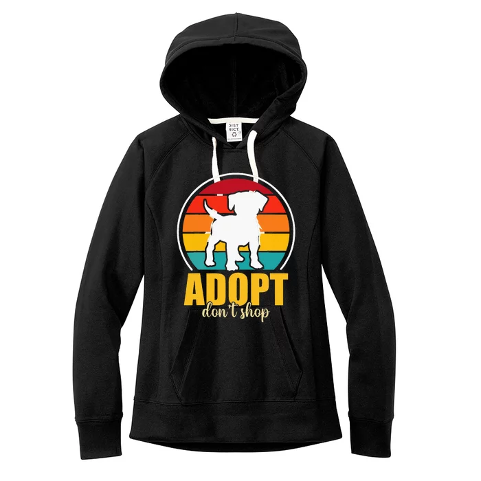 Adopt DonT Shop Women's Fleece Hoodie