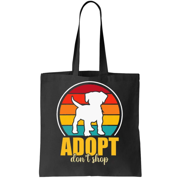 Adopt DonT Shop Tote Bag