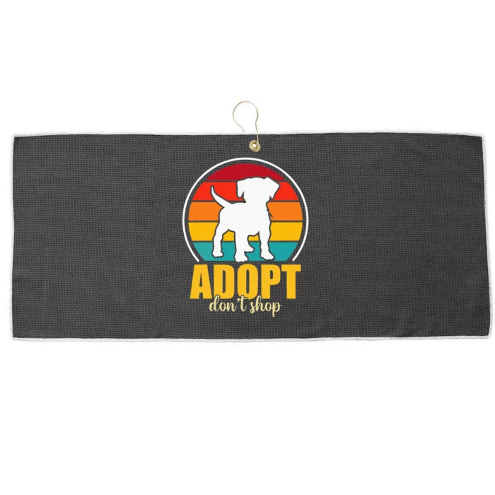 Adopt DonT Shop Large Microfiber Waffle Golf Towel