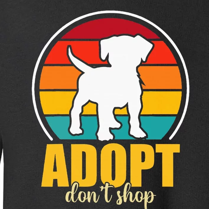 Adopt DonT Shop Toddler Sweatshirt