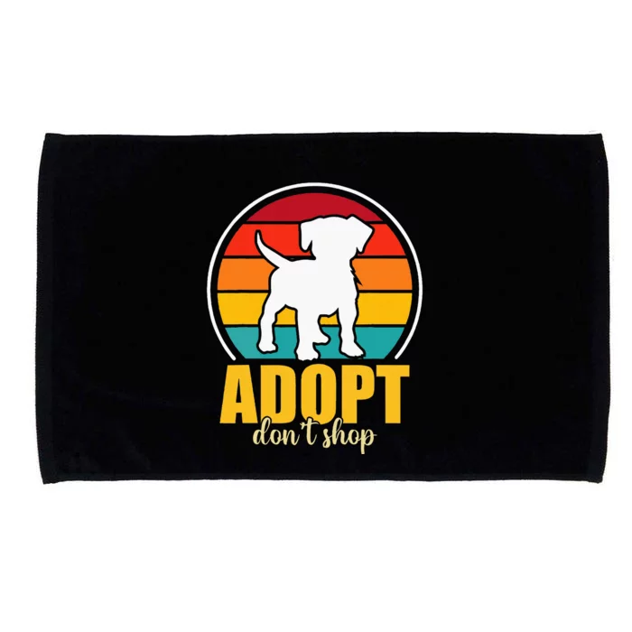 Adopt DonT Shop Microfiber Hand Towel