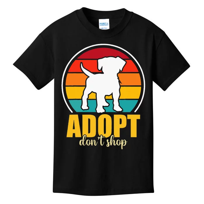 Adopt DonT Shop Kids T-Shirt