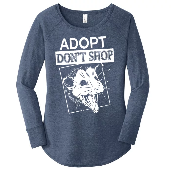 Adopt DonT Shop Women's Perfect Tri Tunic Long Sleeve Shirt