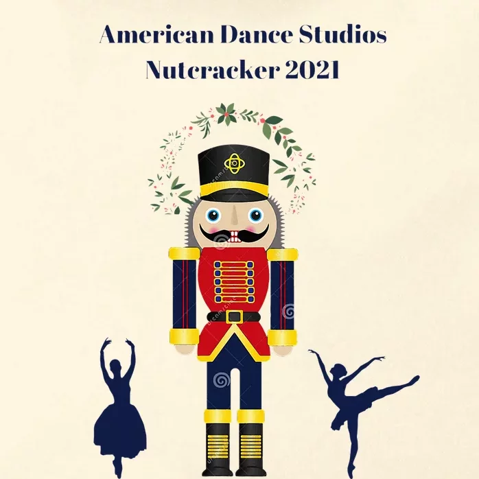 American Dance Studios Nutcrackerballerina Zip Tote Bag