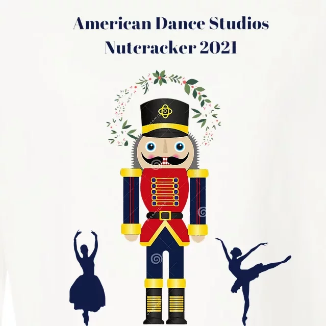 American Dance Studios Nutcrackerballerina Cropped Pullover Crew