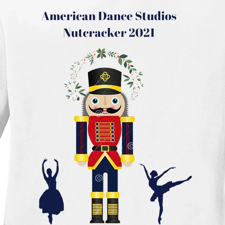 American Dance Studios Nutcrackerballerina Ladies Long Sleeve Shirt