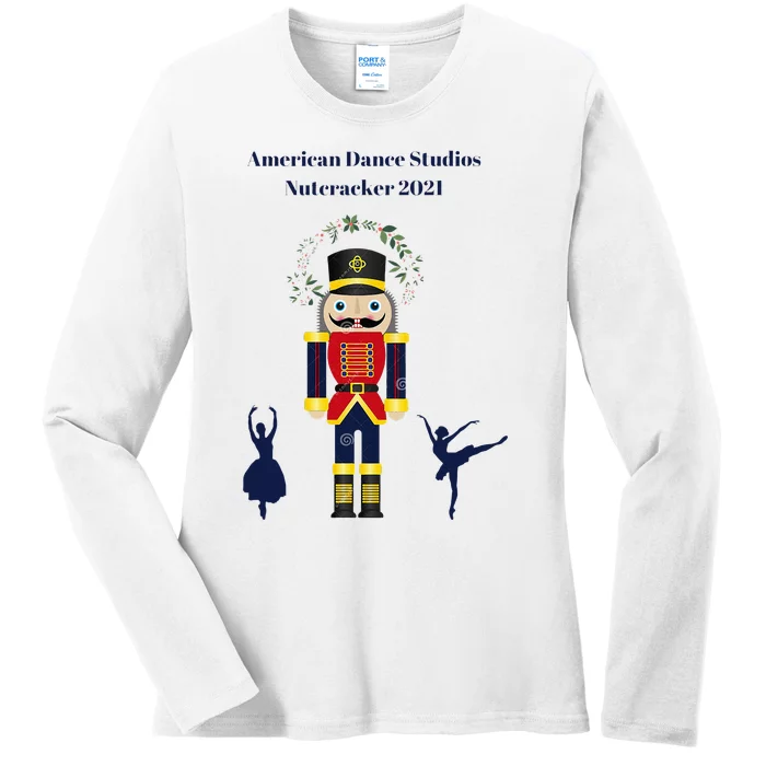 American Dance Studios Nutcrackerballerina Ladies Long Sleeve Shirt