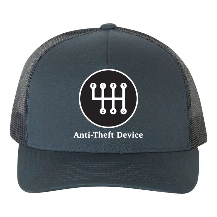 AntiTheft Device Shift For Car Lovers Gearheads Yupoong Adult 5-Panel Trucker Hat