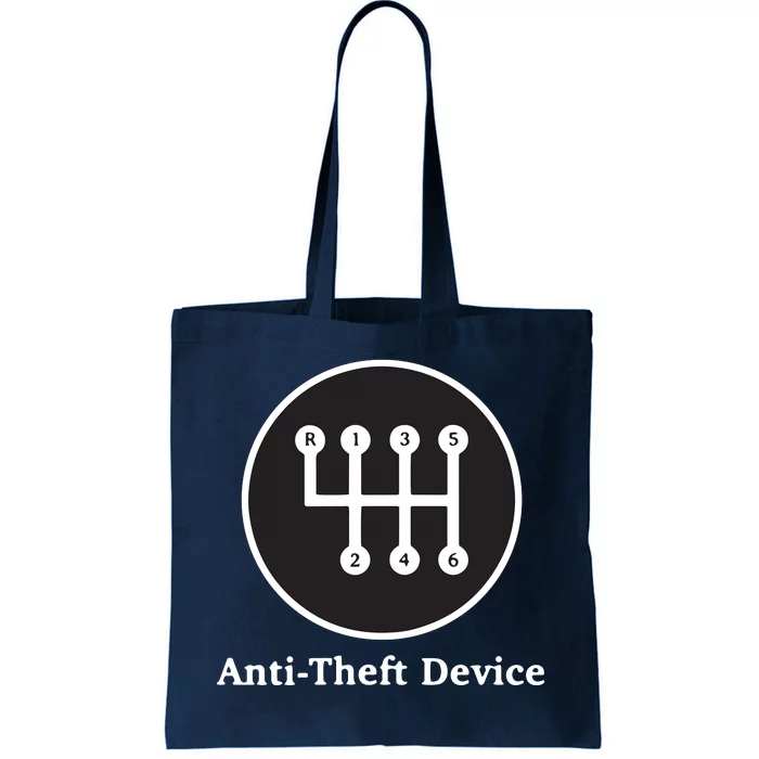 AntiTheft Device Shift For Car Lovers Gearheads Tote Bag