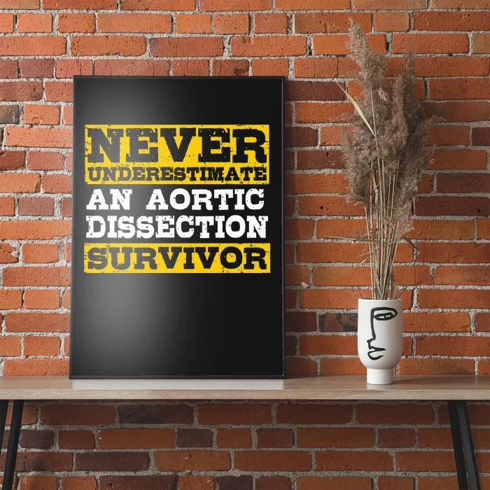 Aortic Dissection Survivor Recovery Get Well Poster