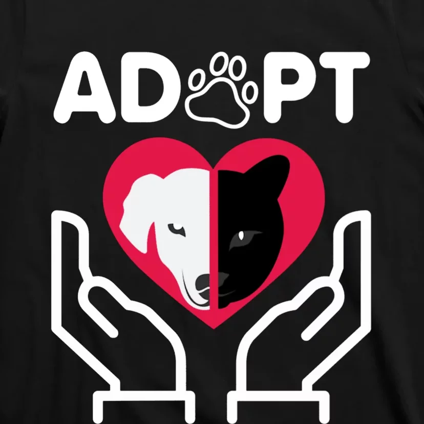 Adopt Dont Shop Rescue Animal T-Shirt