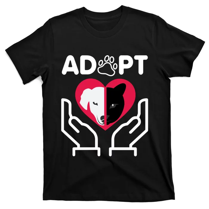 Adopt Dont Shop Rescue Animal T-Shirt