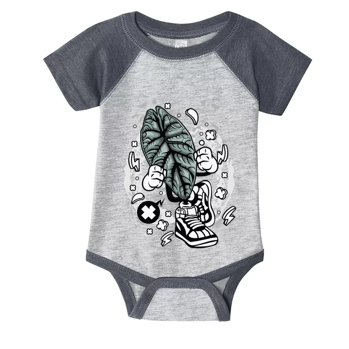 Alocasia Dragon Scale cartoon Botany Botanist Garden Infant Baby Jersey Bodysuit