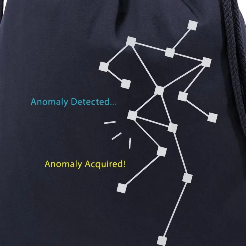 Anomaly Detected SLS Ghost Hunting Funny Paranormal Drawstring Bag