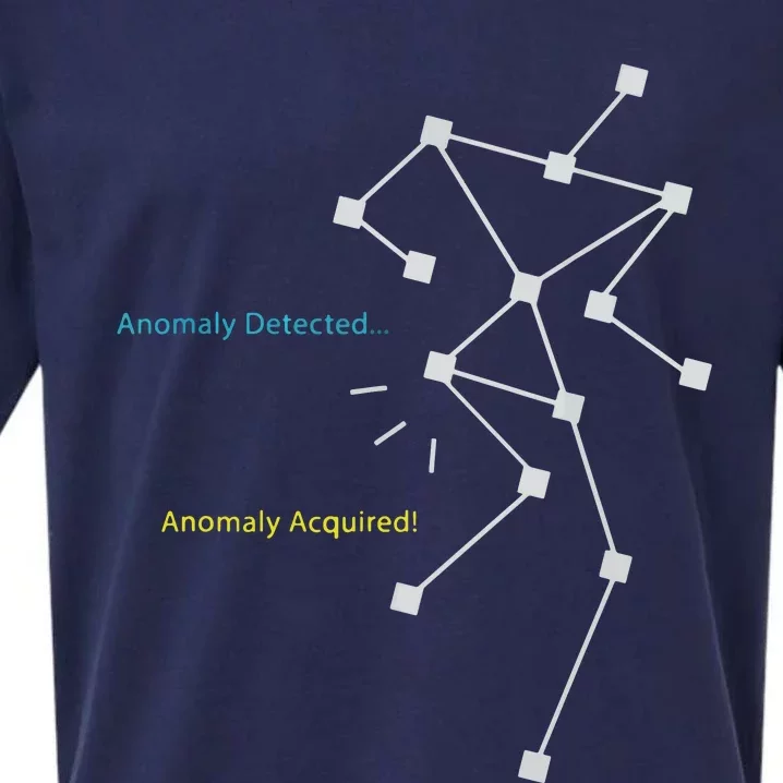 Anomaly Detected SLS Ghost Hunting Funny Paranormal Sueded Cloud Jersey T-Shirt