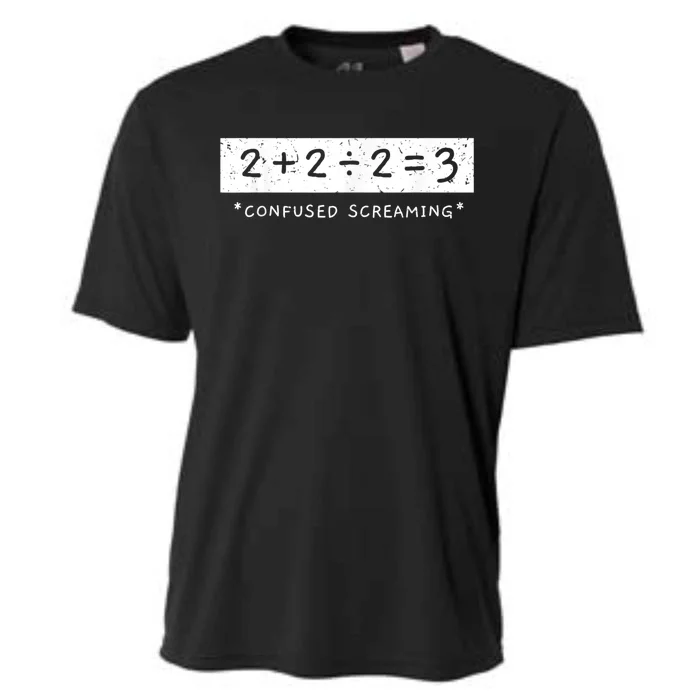 Addition Division Subtraction Equals Math Learning Ability Cooling Performance Crew T-Shirt