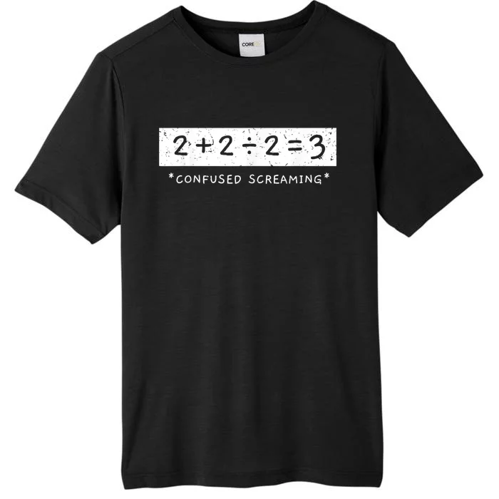 Addition Division Subtraction Equals Math Learning Ability ChromaSoft Performance T-Shirt