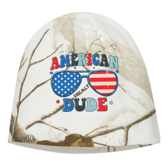 American Dude Sunglasses Freedom 4th Of July Kati - Camo Knit Beanie