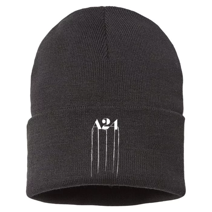 A24 Death Standing Sustainable Knit Beanie