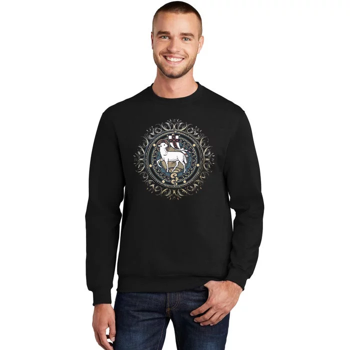 Agnus Dei Sanctus Traditional Latin Mass Catholic Sweatshirt