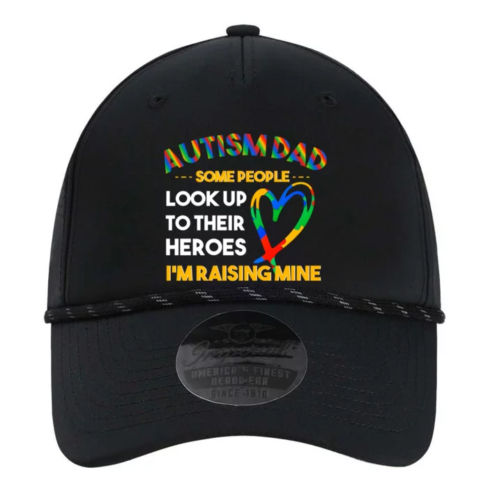 Autism Dad Some People Rising A Hero For Proud Autism Dad Gift Performance The Dyno Cap