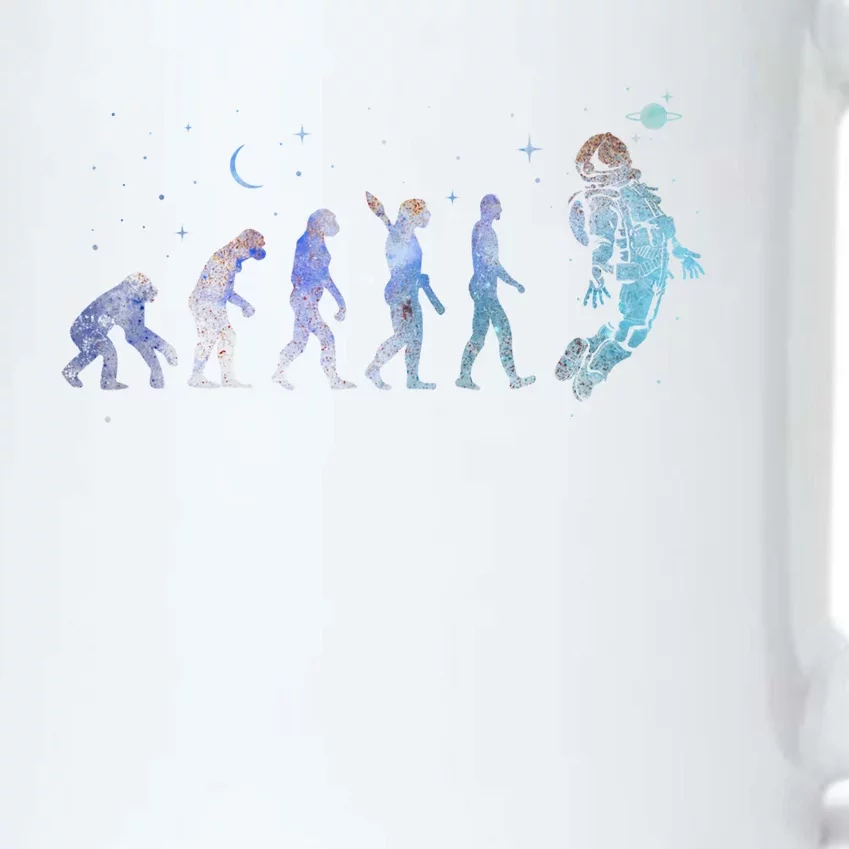 Astronaut Dunking The Moon Funny Graphic Gift Black Color Changing Mug