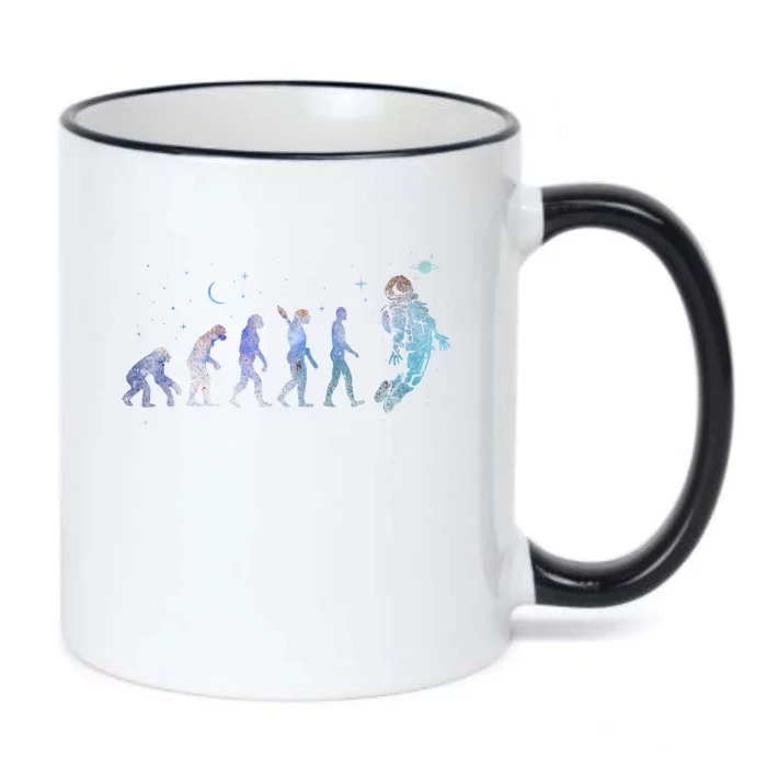 Astronaut Dunking The Moon Funny Graphic Gift Black Color Changing Mug