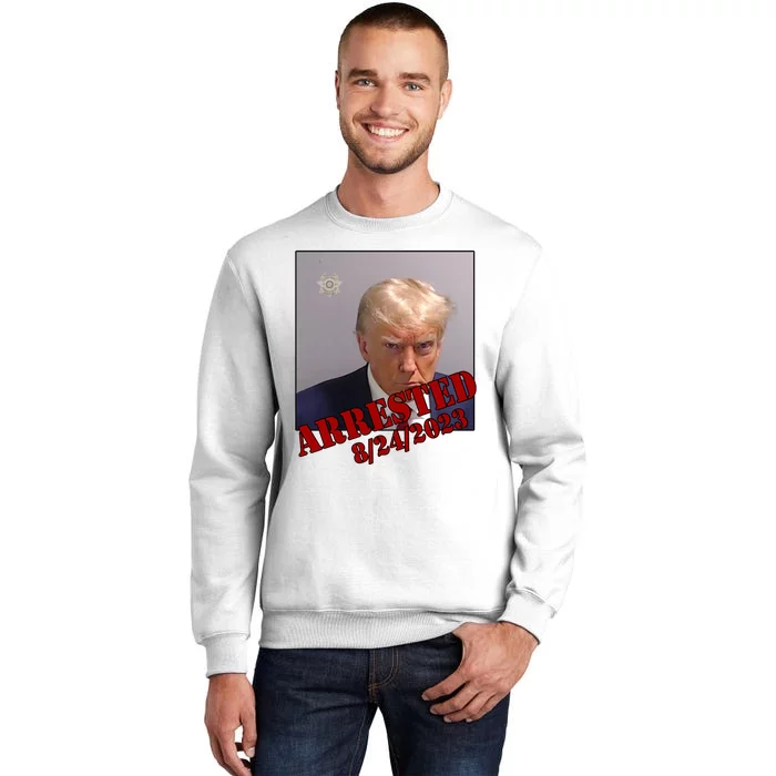 Arrested Donald Trump Mugshot Sweatshirt