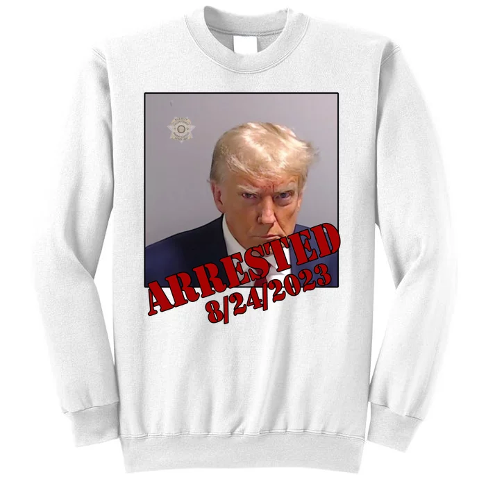 Arrested Donald Trump Mugshot Sweatshirt