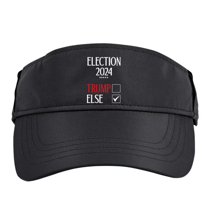 Anti Donald Trump Anyone But Trump 2024 Biden Adult Drive Performance Visor