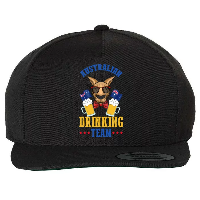 Australian Drinking Team Wool Snapback Cap