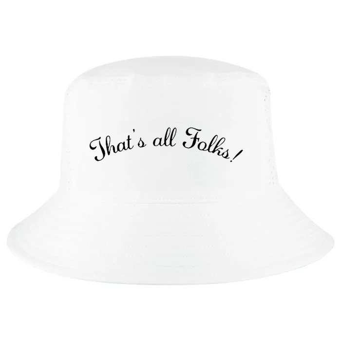 Anthony Davis Thats All Folks. Cool Comfort Performance Bucket Hat