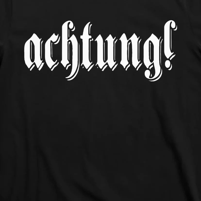 Achtung! Discover the Essence of Germany with German Language T-Shirt