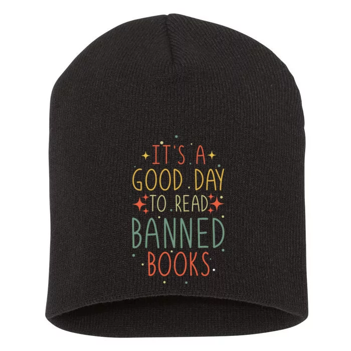 A Day To Read Banned Book Funny Book Lover Reader Read Books Short Acrylic Beanie