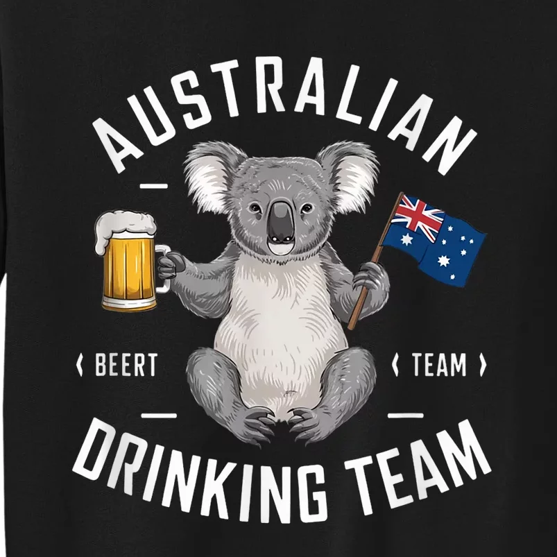 Australian Drinking Team Beer Lover Drinker Australia Koala Sweatshirt