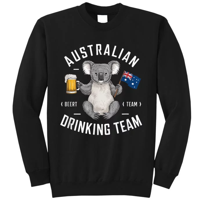 Australian Drinking Team Beer Lover Drinker Australia Koala Sweatshirt