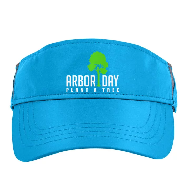 Arbor Day Tree Care For A Happy Arbor Day Gift Premium Adult Drive Performance Visor