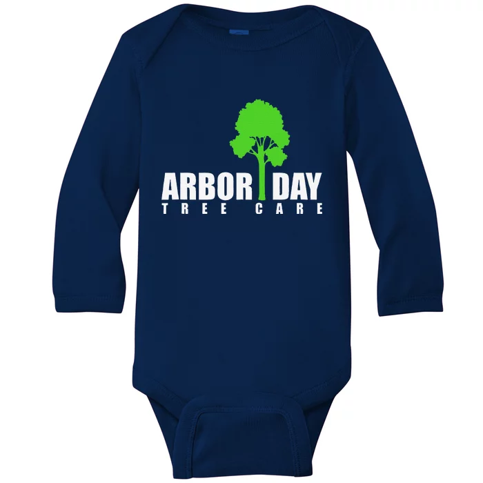 Arbor Day Tree Care For A Happy Arbor Day Gift Baby Long Sleeve Bodysuit