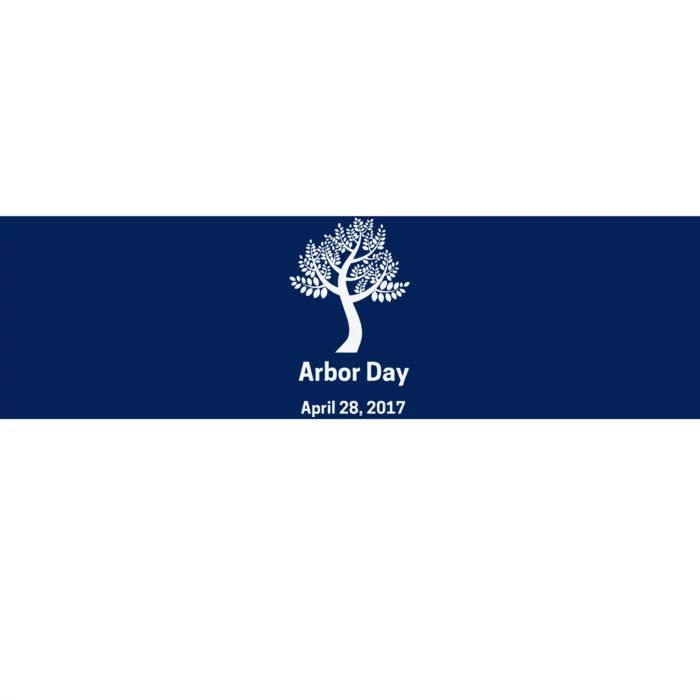 Arbor Day Tree Funny Bumper Sticker