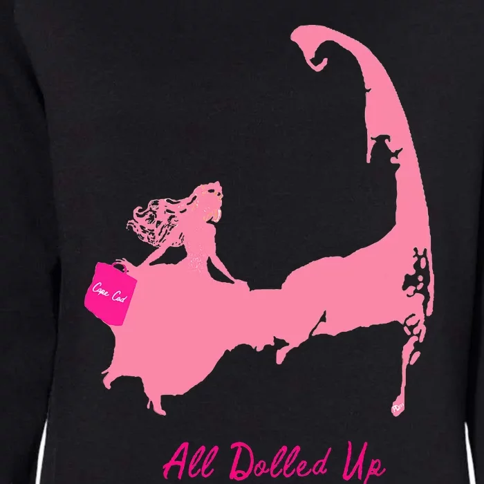 All Dolled Up Cape Cod Womens California Wash Sweatshirt