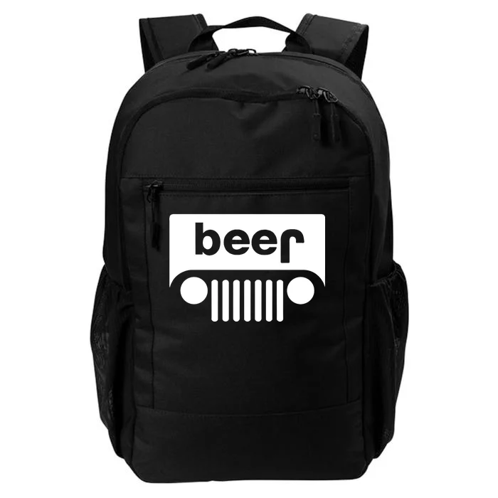 Adult Beer Funny Upside Down Logo Daily Commute Backpack