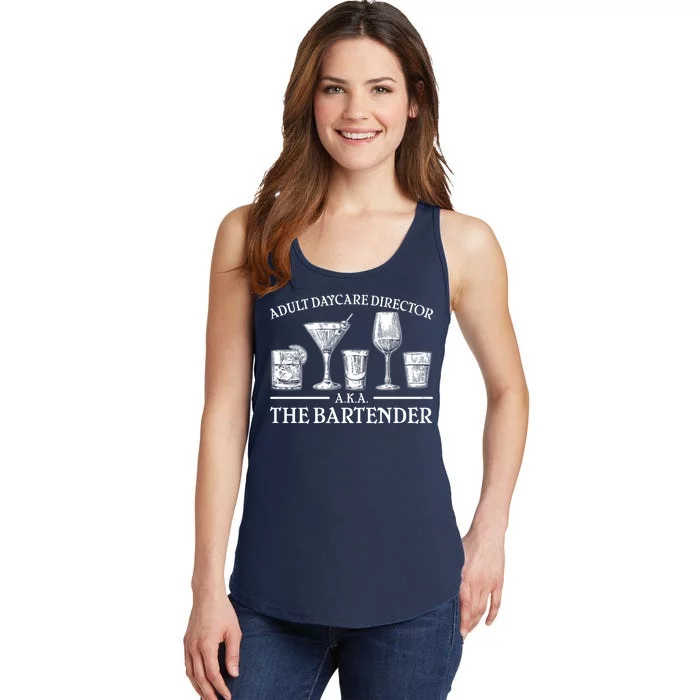 Adult Daycare Director AKA The Bartender Ladies Essential Tank